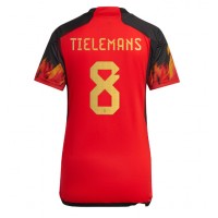 Belgien Youri Tielemans #8 Fußballbekleidung Heimtrikot Damen WM 2022 Kurzarm